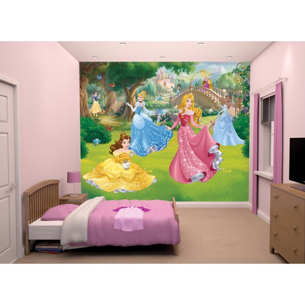 Walltastic, Kuvatapetti, Disney Princess, 244 x 305 cm
