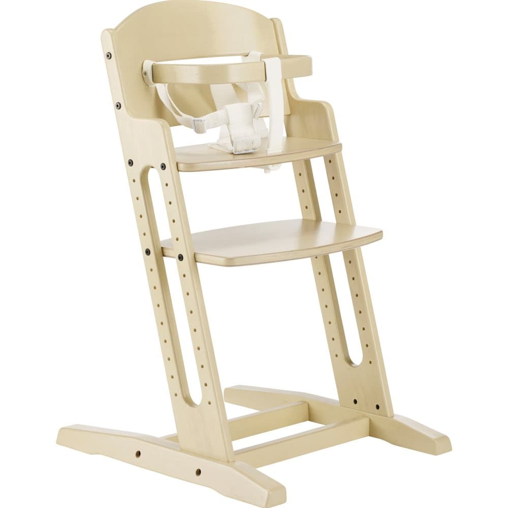 Baby Dan, Matstol i tre med bøyle og sele, White Wash