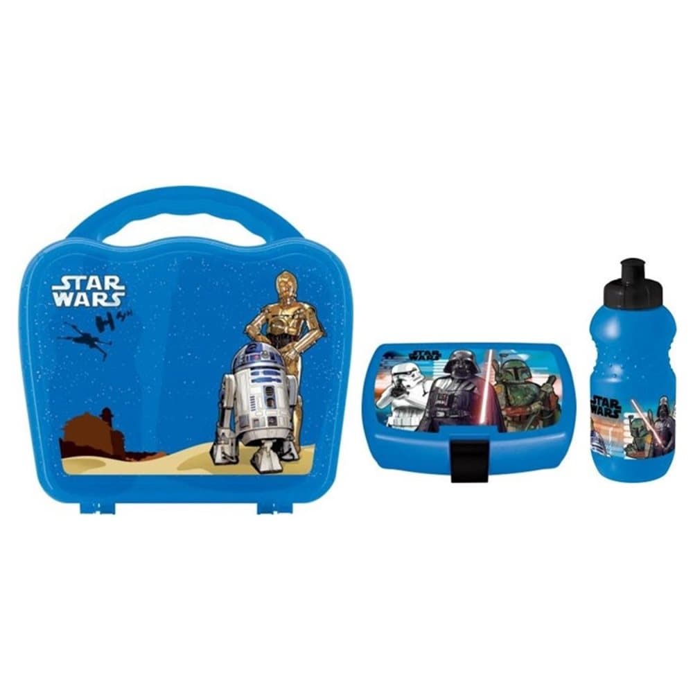 Star Wars, Disney Star Wars, Picnic-sæt, 3 dele, Blå