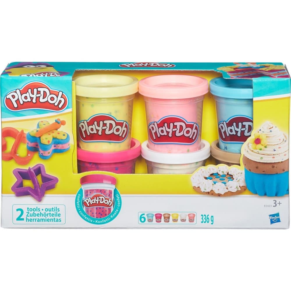 Play-Doh, Leklera, DohVinci, Confetti Compound Collection