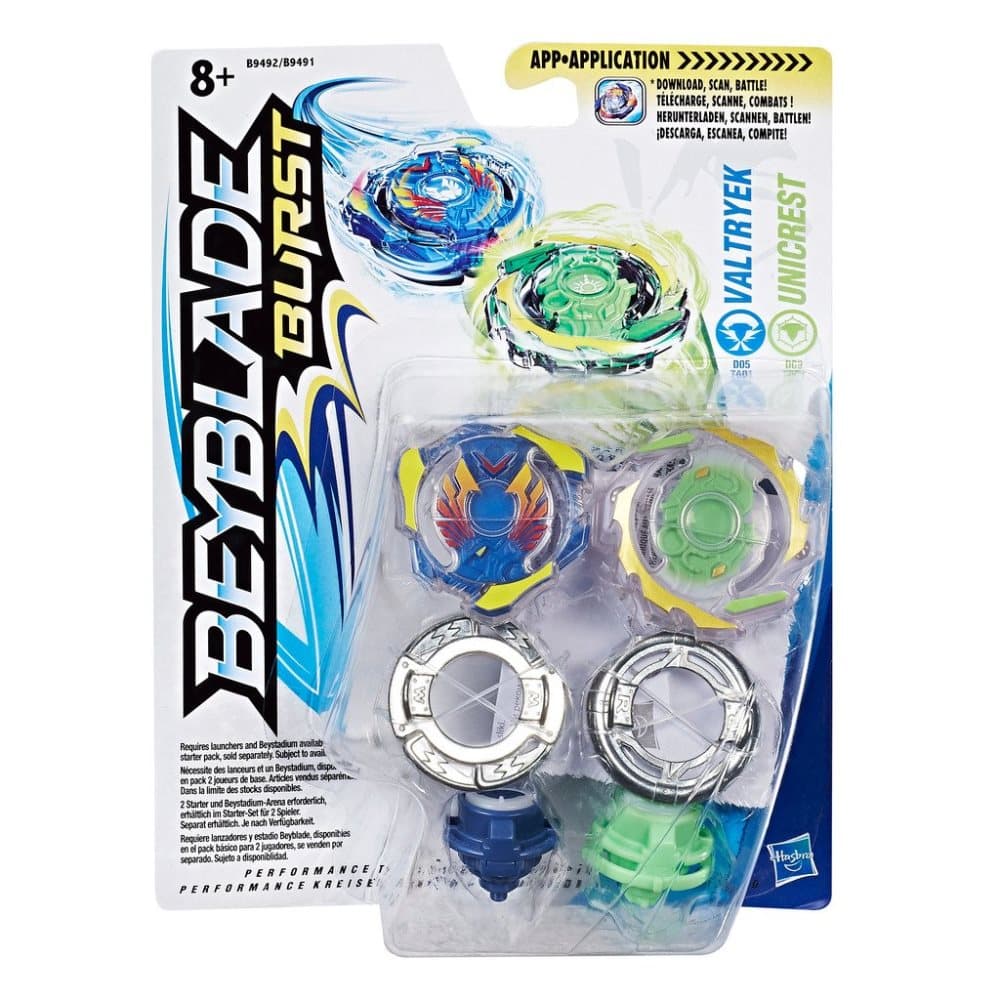 Beyblade Burst Valtryek och Unicrest Dual Pack (2-pack)