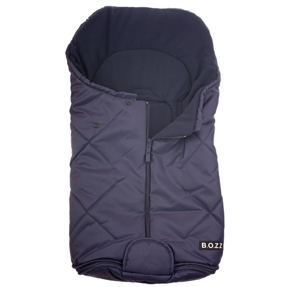 BOZZ, Liten kjørepose til babybilstol/bag, Marineblå