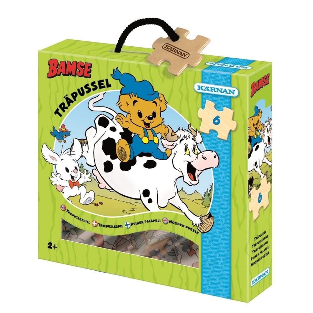Egmont Kärnan, Kärnan, Puupalapeli, Bamse, 6 palaa