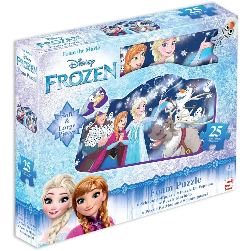 Disney Frozen, Palapeli vaahtokumia