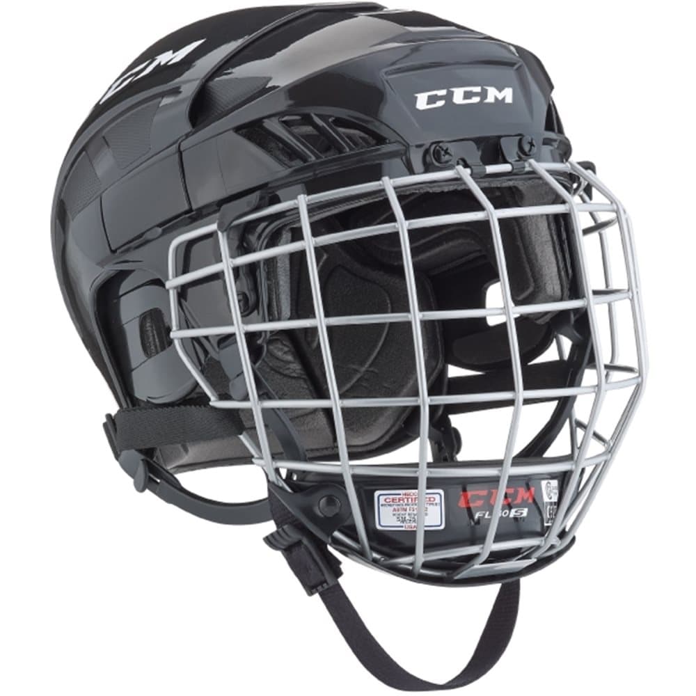 CCM, Hockeyhjälm, Fitlite 40, Svart, Small