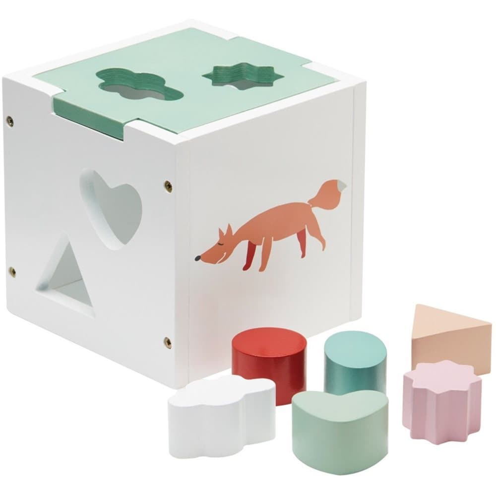 Kids Concept, Edvin, Put-i-hul kasse, Hvid