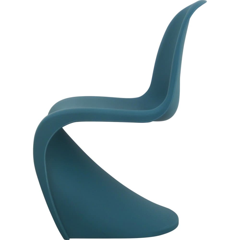 TH Furniture, Stol, Formpresset, Petrol
