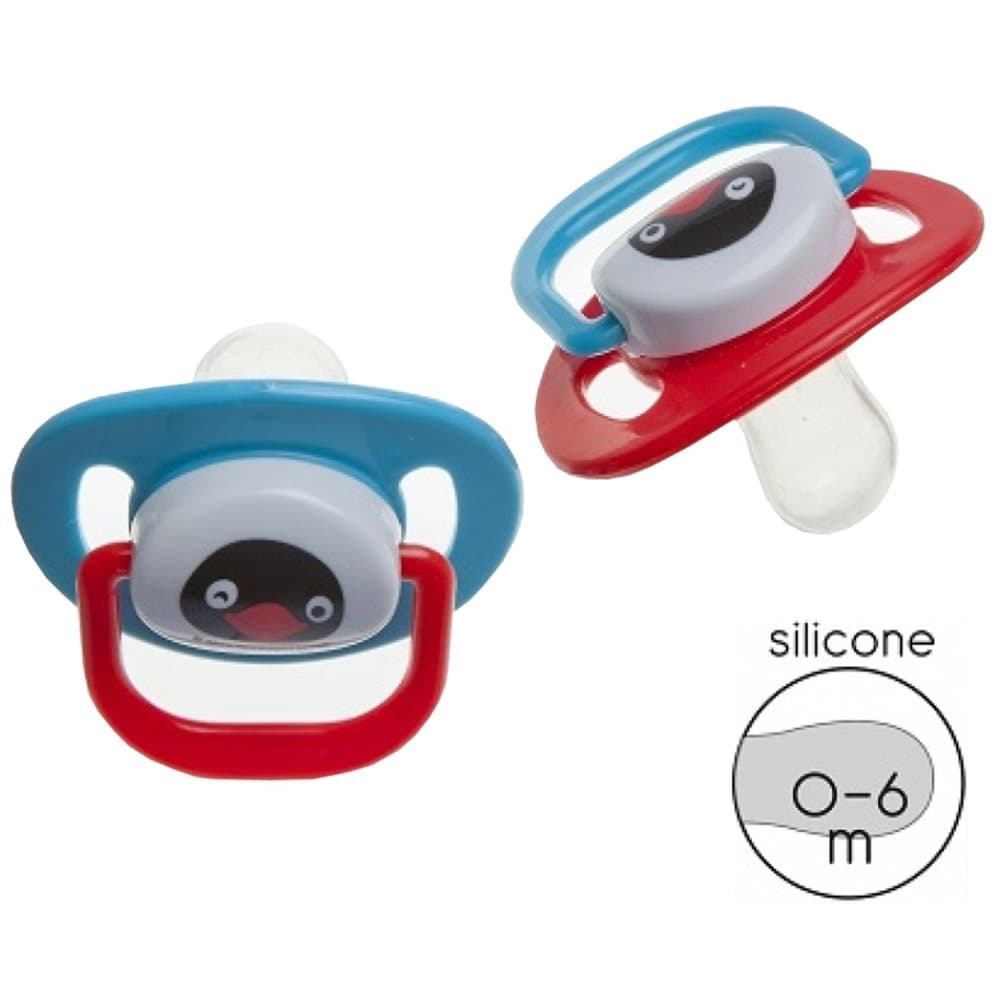 Pingu, Pacifier 2-Pack 0-6 M Pingu