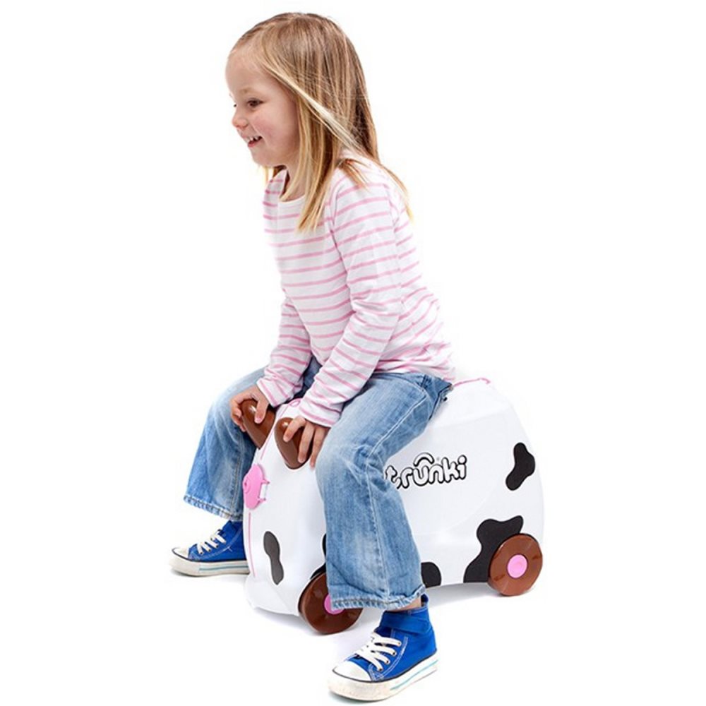 Trunki, Resväska, Frieda Ko, Vit | CDON Trunki, resväska att åka på ko resa med barn. Gratis frakt