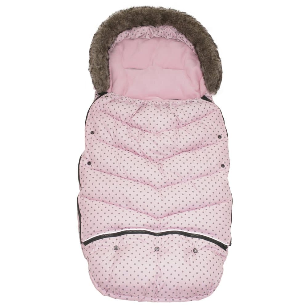 Vinter & Bloom, Vognpose, Mini Dots, Cotton Candy