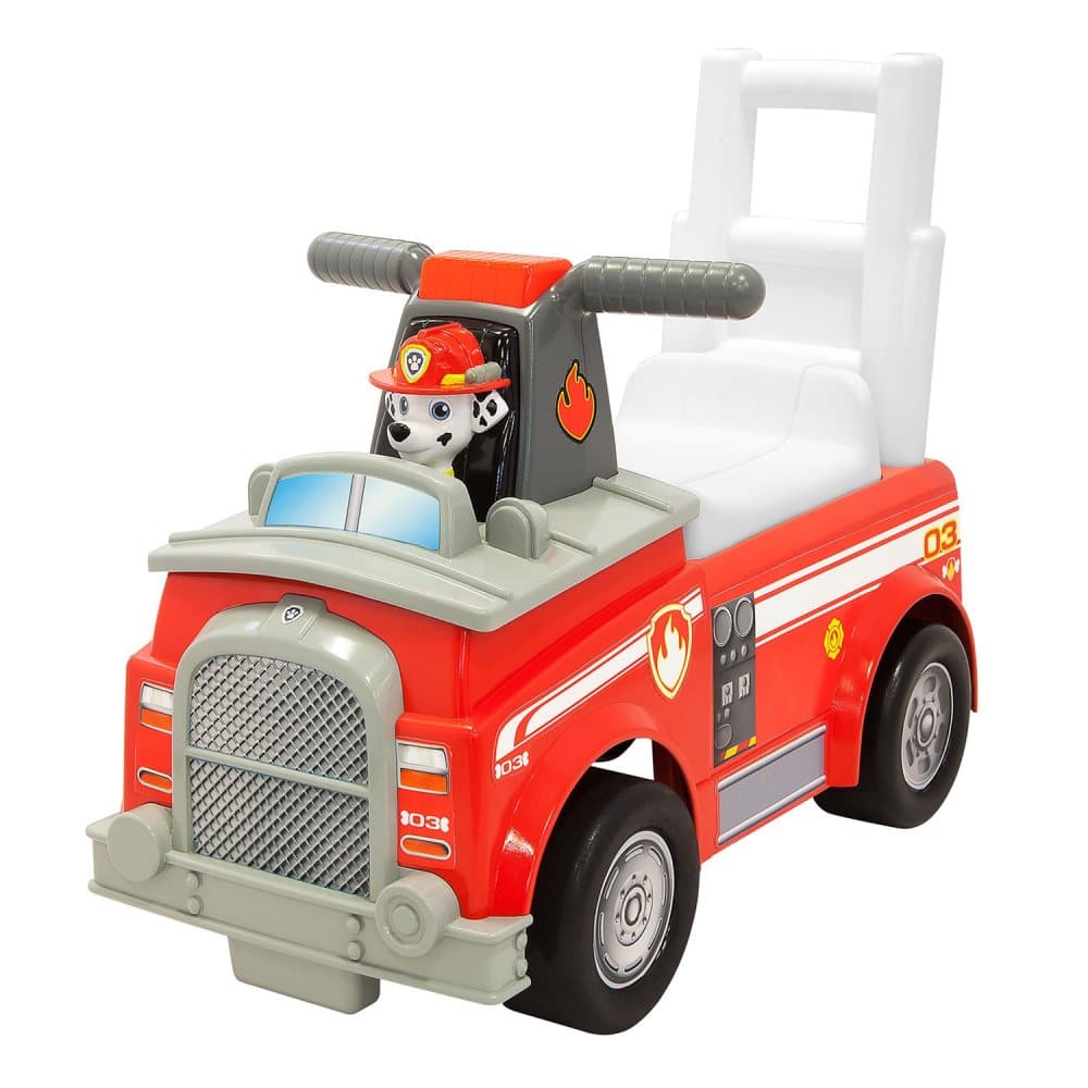 Paw Patrol, Fire truck Ride-on, Gåbil, Marshall