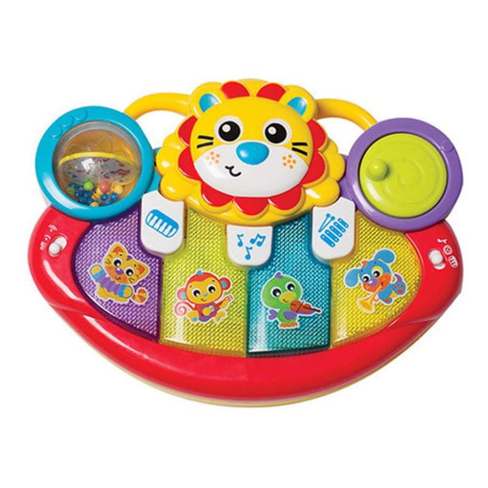 Playgro, Lion Activity Kick Toy Piano, Aktivitetslegetøj