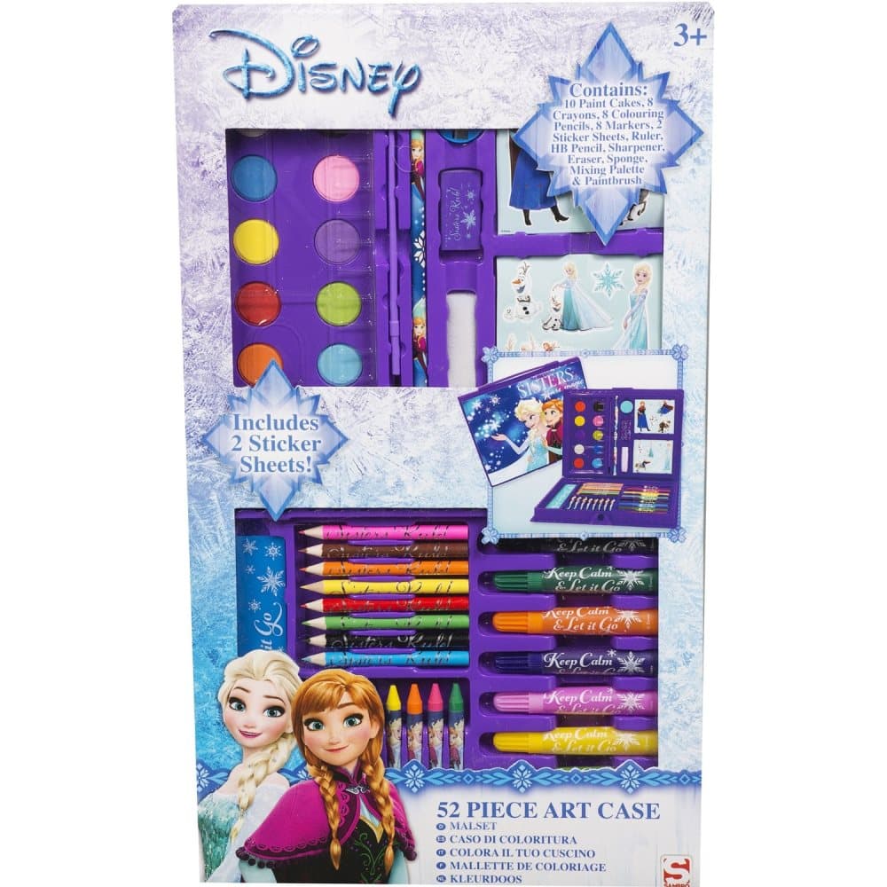 Disney Princess, Disney Frozen, Sele, Art Case with Window, 52 dele