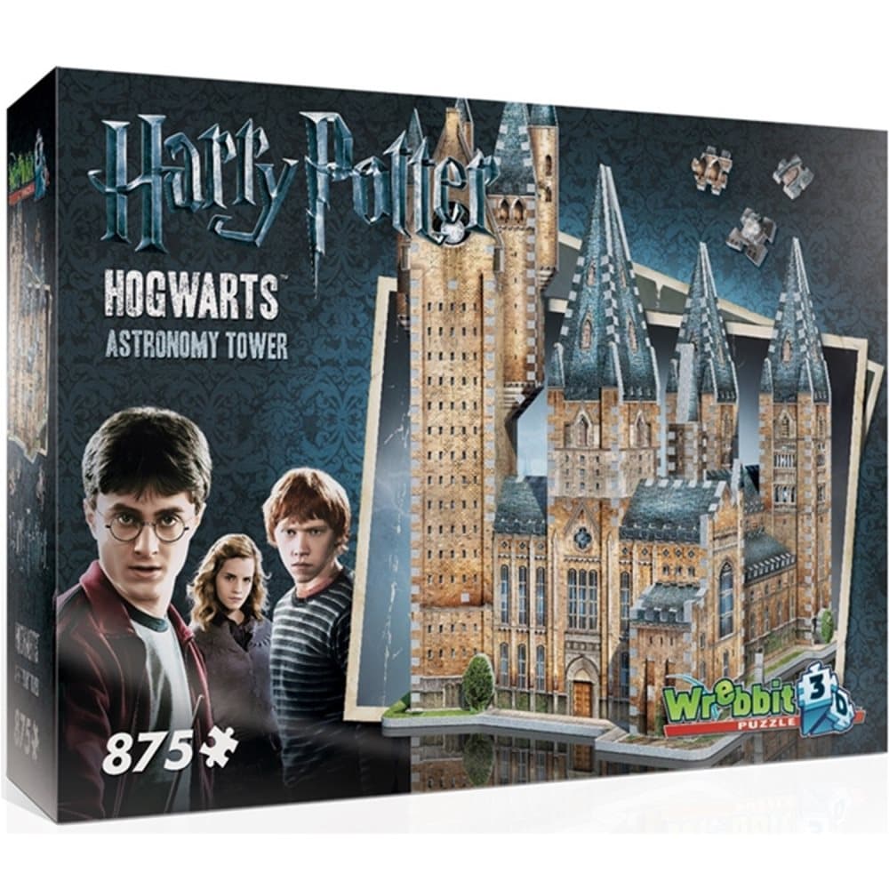Wrebbit, 3D puslespil, Harry Potter Hogwarts Astronom Tower, 875 brikker