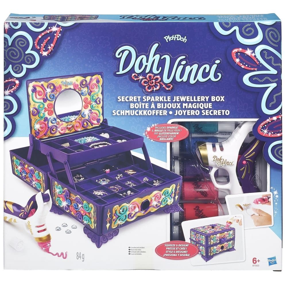 Play-Doh, DohVinci Secret Sparkle Jewelry Box
