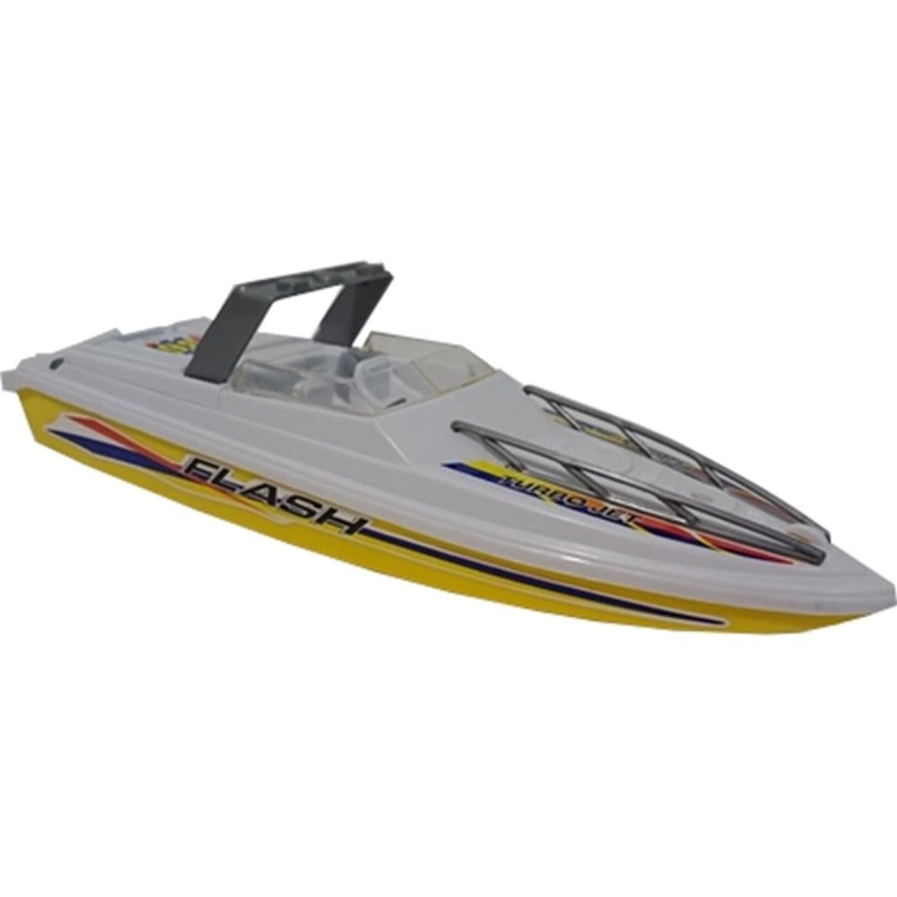 Play, Batteridriven Båt, 27 cm, Gul