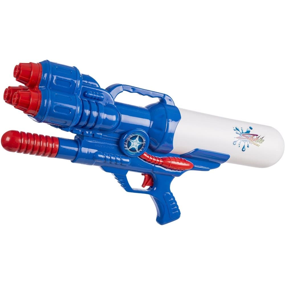 Play, Vattenpistol, Pump Action Gevär, 750 ml, Blå/Vit