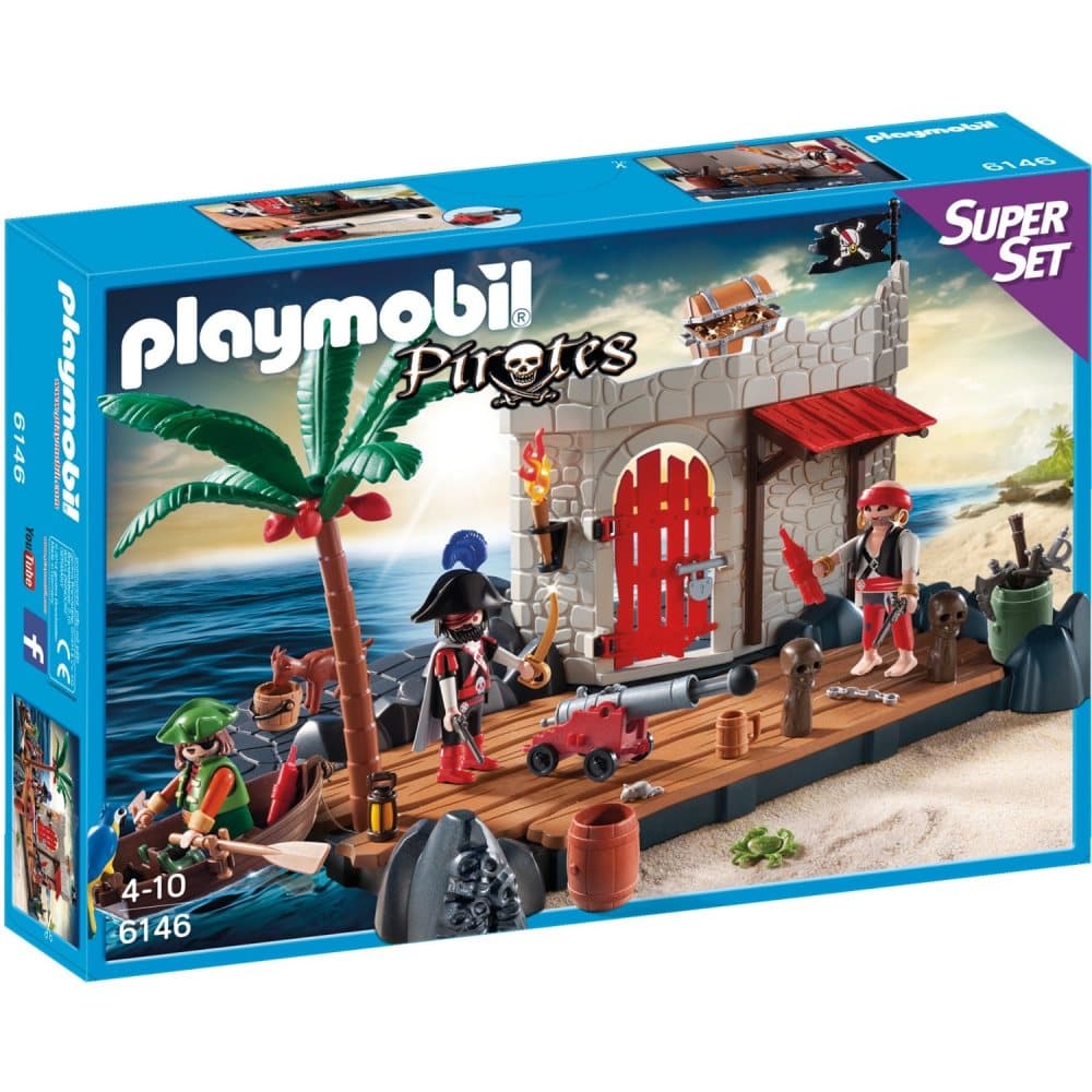 Playmobil, 6146, Pirate Fort SuperSet