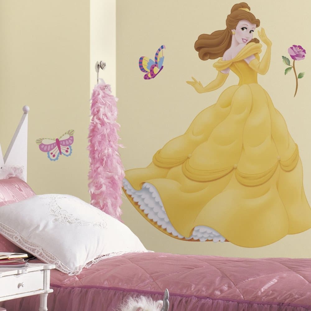 RoomMates, RoomMate, Vægdekal, Disney Princess, Belle