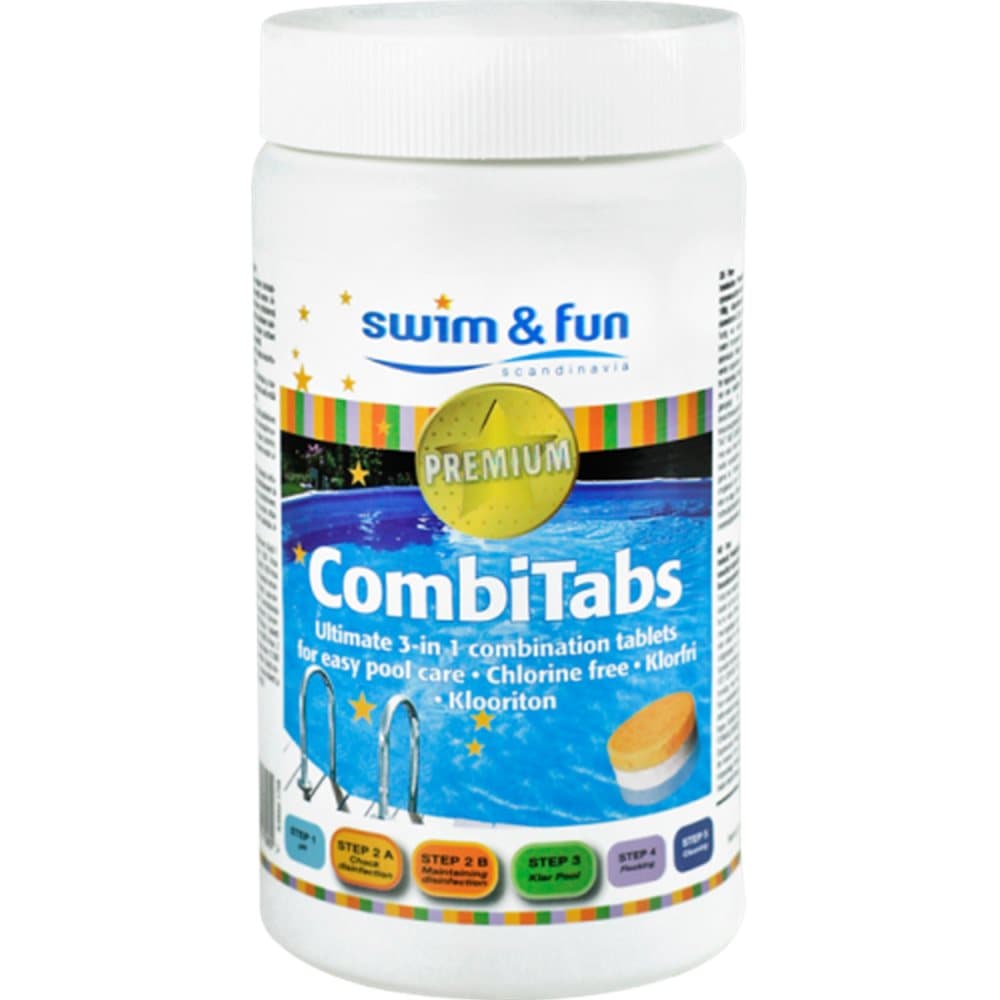 Swim & Fun, CombiTabs 20g, Klorfri, 1 kg
