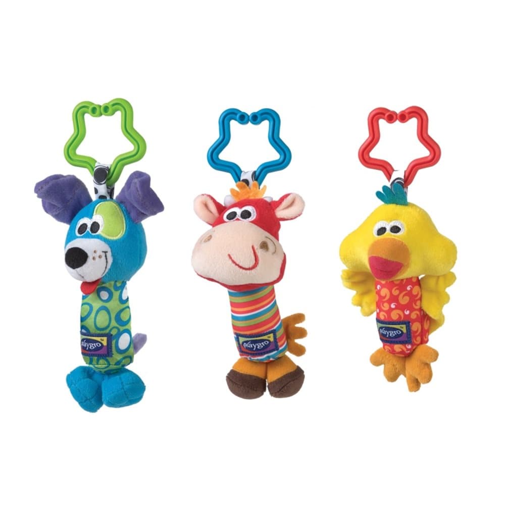 Playgro, Vognleke, Trio, 3-pack