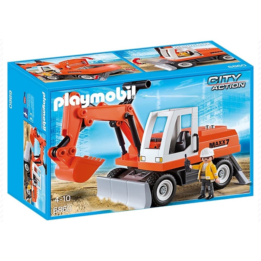 Playmobil, 6860, Gravko med justerbart blad