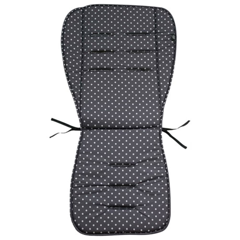 Vinter & Bloom, Sittepute bomull, Mini Dots, Ebony Black