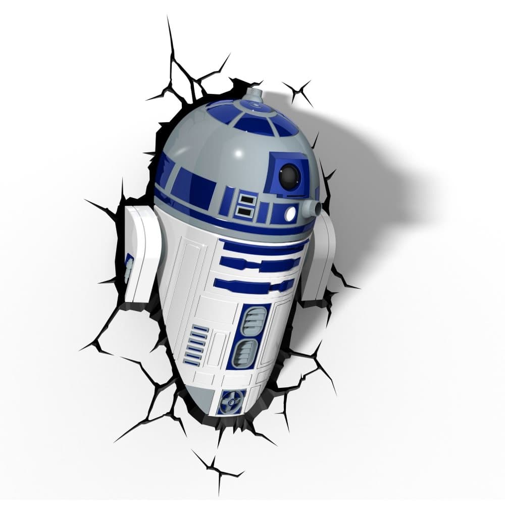 Star Wars, Væglampe, 3D, R2D2