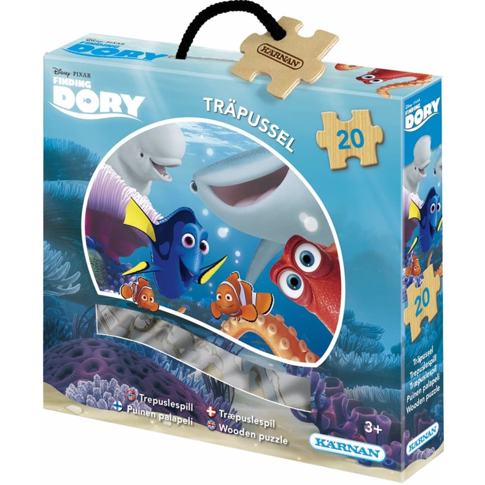 Disney Pixar Finding Dory, Træpuslespil, 30 brikker