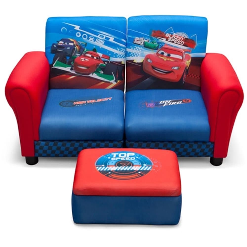 Delta Children, Disney Pixar Cars, Sofa med fotkrakk