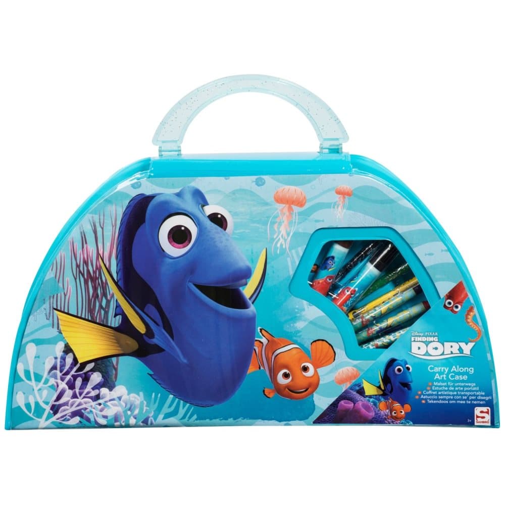Disney Pixar Finding Dory, Disney Finding Dory, Tusjsett, Carry Along Art Case