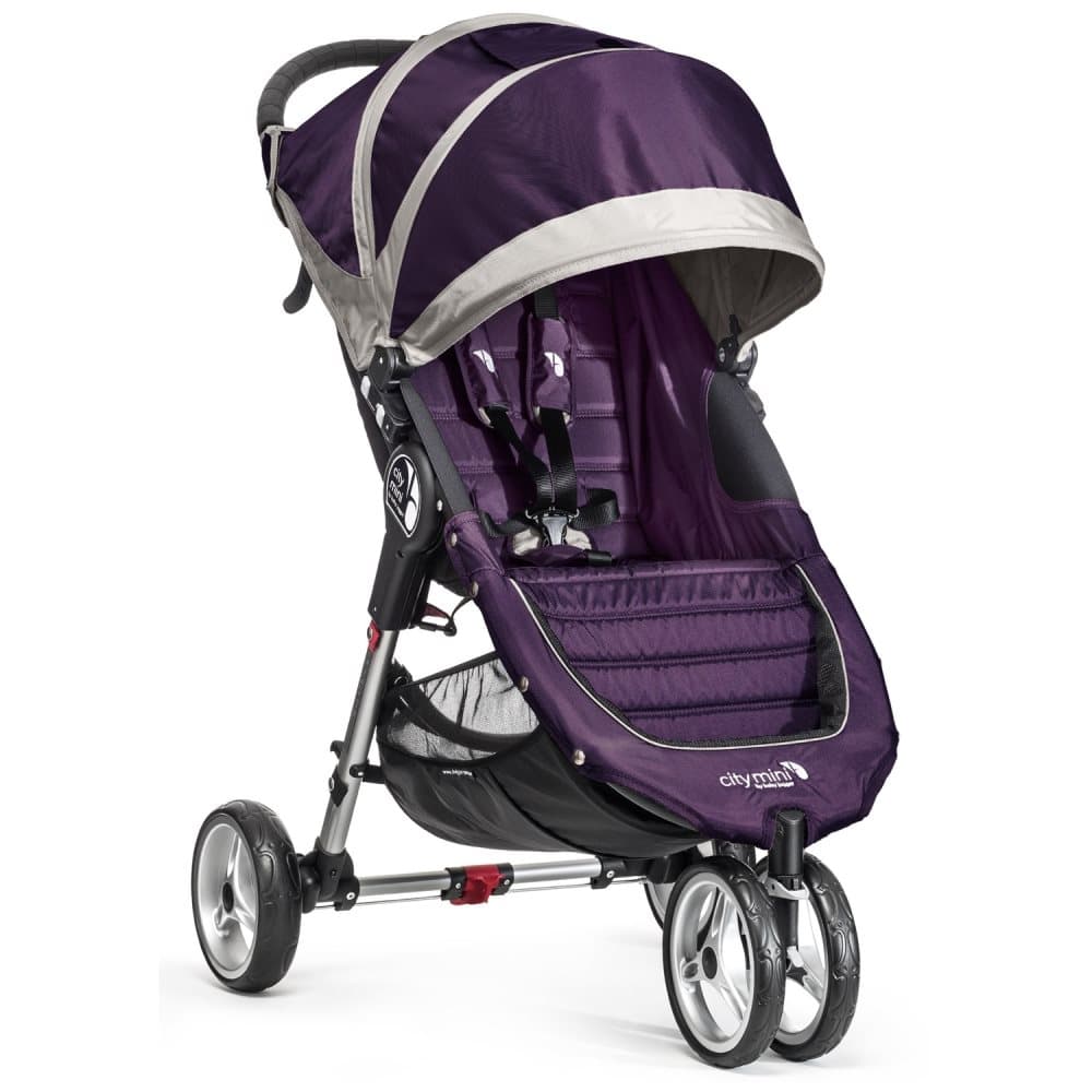 Babyjogger, Baby Jogger,Klopvogn, City Mini Single, Purple/Grey