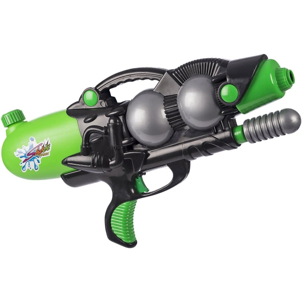 Play, Vattenpistol, Pump Action Gevär, 750 ml, Svart/Grön