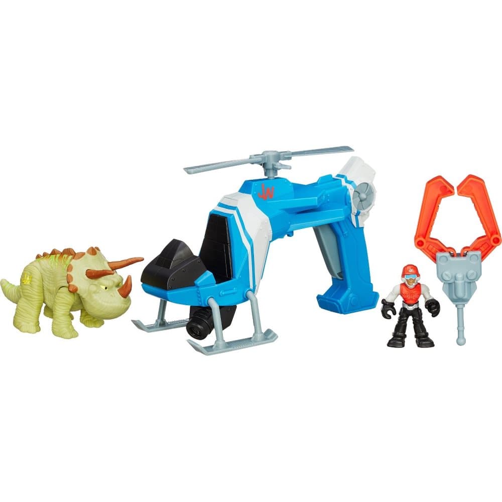 Playskool Heroes, Jurassic World DLX Vehicle, Dino Tracker Copter