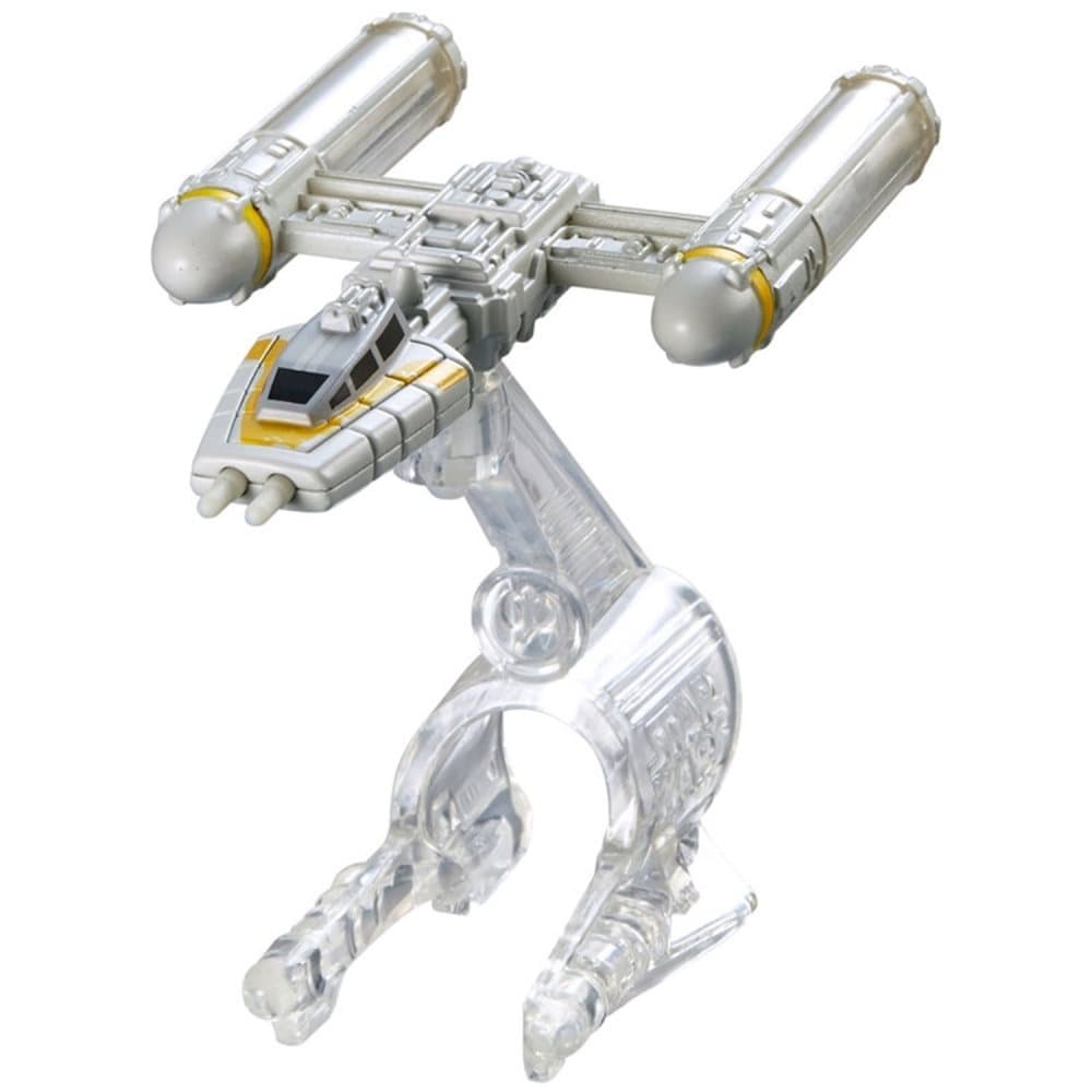 Hot Wheels, Starship, Star Wars, Y-Wing Fighter Gold Leader