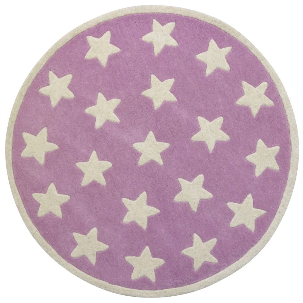 Kids Concept, Star, Uldtæppe, Små stjerner, Lyserød