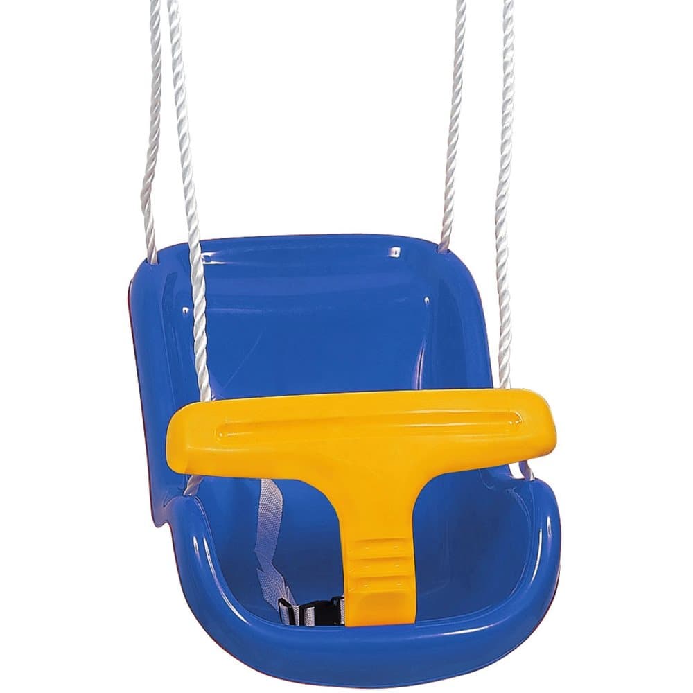 Baby Swing Deluxe, Blå/Gul