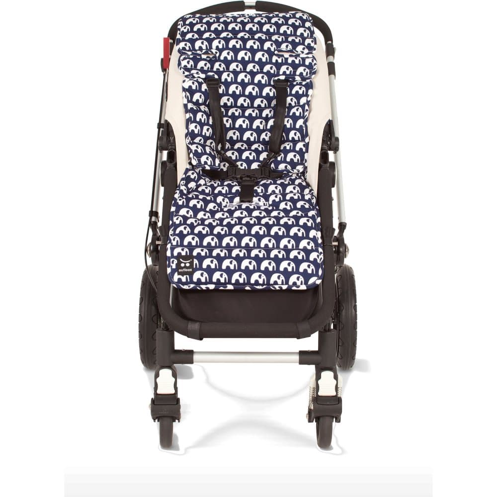Outlook, Sittepute, Bomull, Elefant Navy