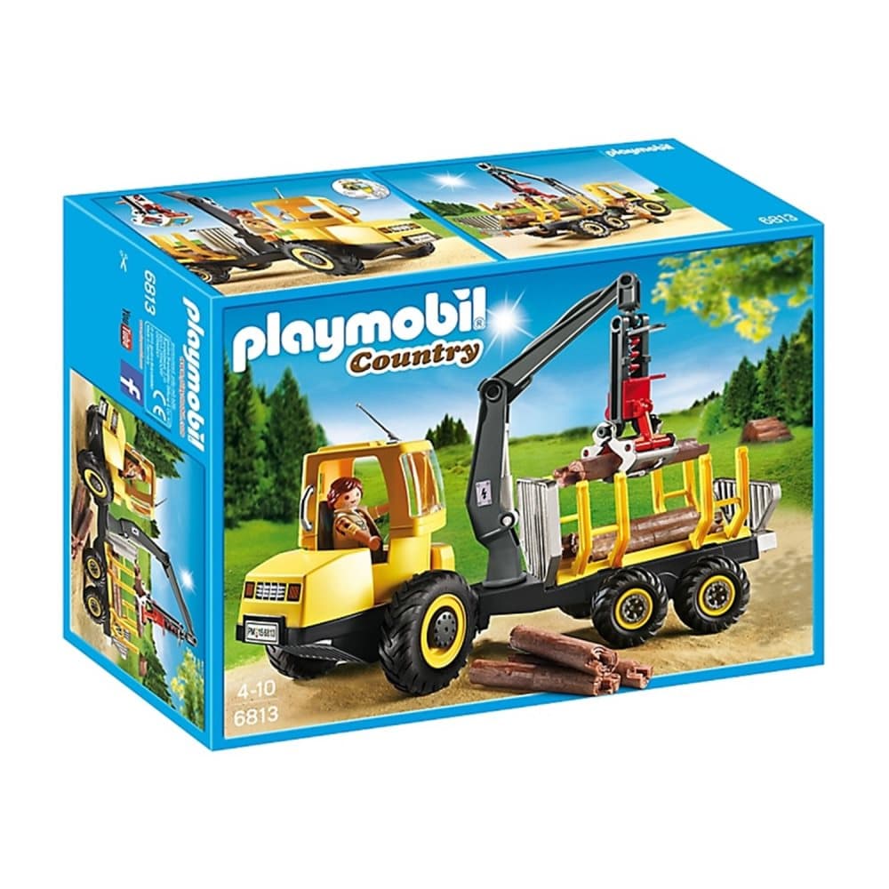 Playmobil, 6813, Tømmertransport med kran