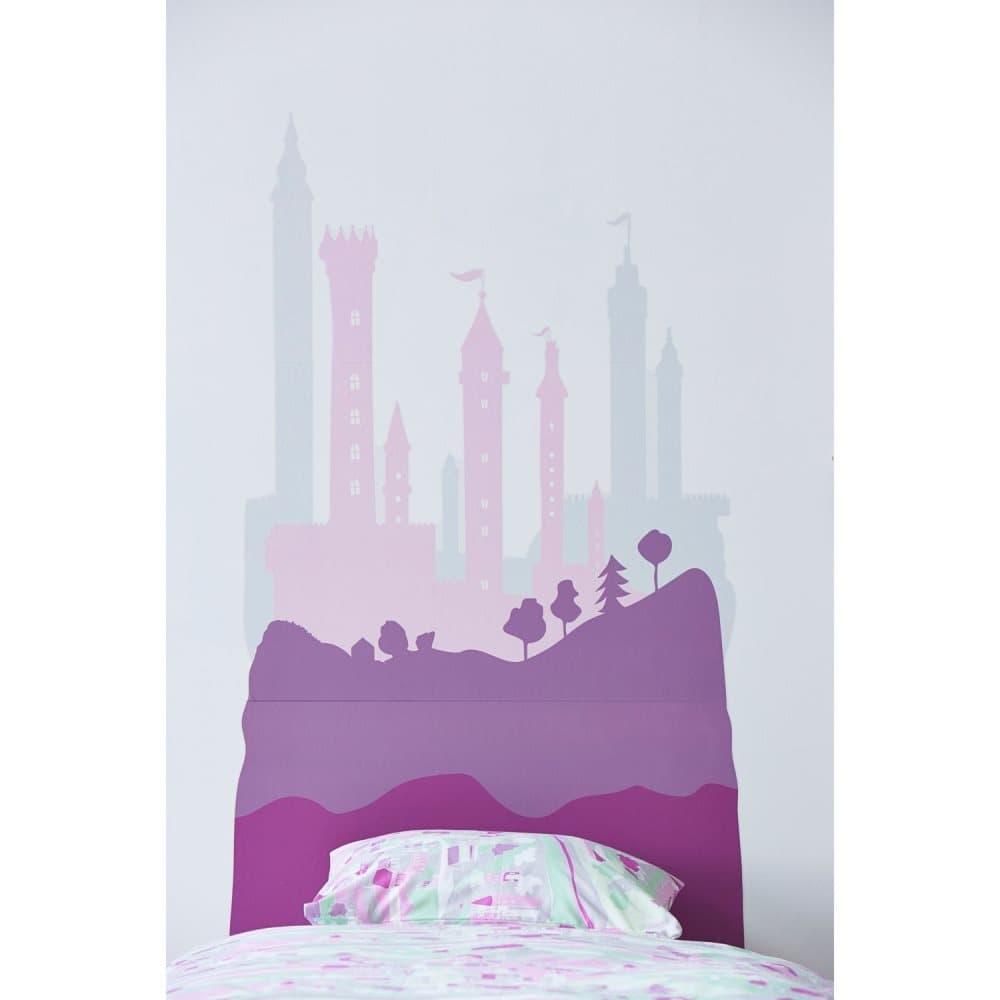 Kids Concept, Fairy, Veggdekorasjon, Rosa/lilla