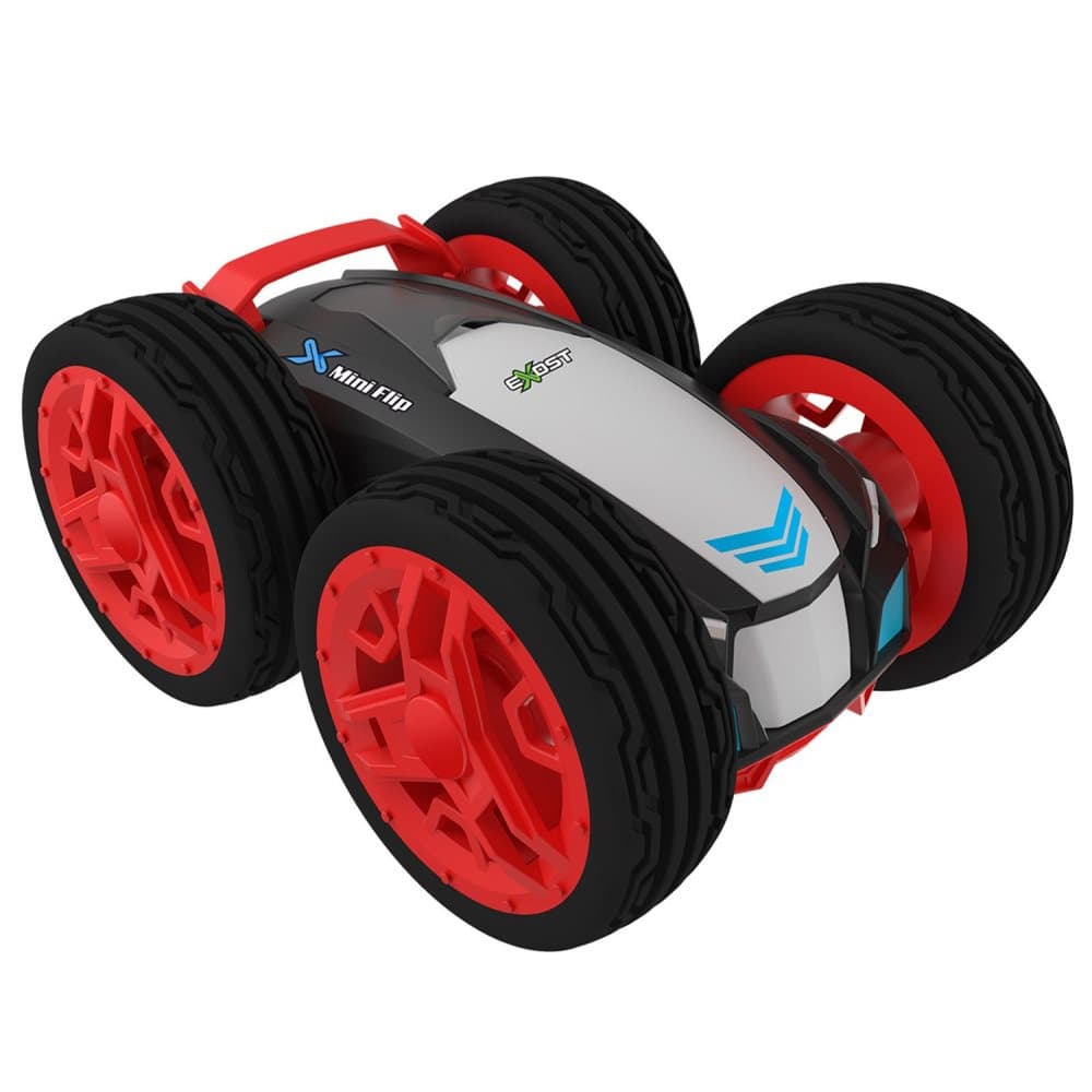 Silverlit, Radiostyrd bil, Exost 360 Mini Flip, Black/Red