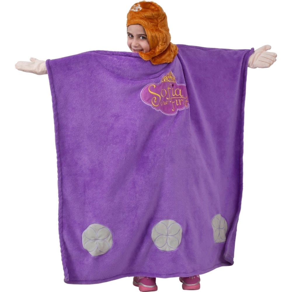 Disney Sofia the first, Plaid med hætte