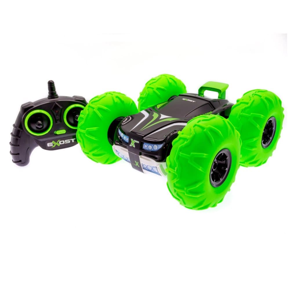 Silverlit, Radiostyrd bil, Exost 360 Tornado, Black/Lime
