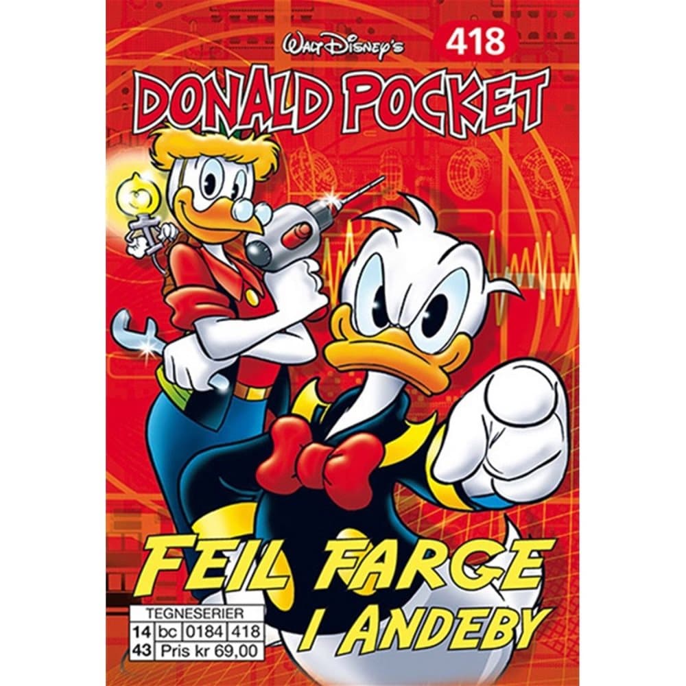 Egmont Kids, Donald, Pocket, 7 bøker