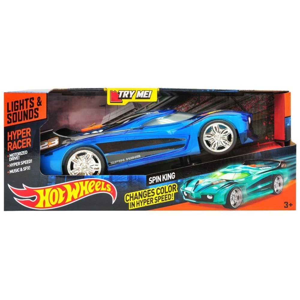 Hot Wheels, Hyper Racer, Spin King