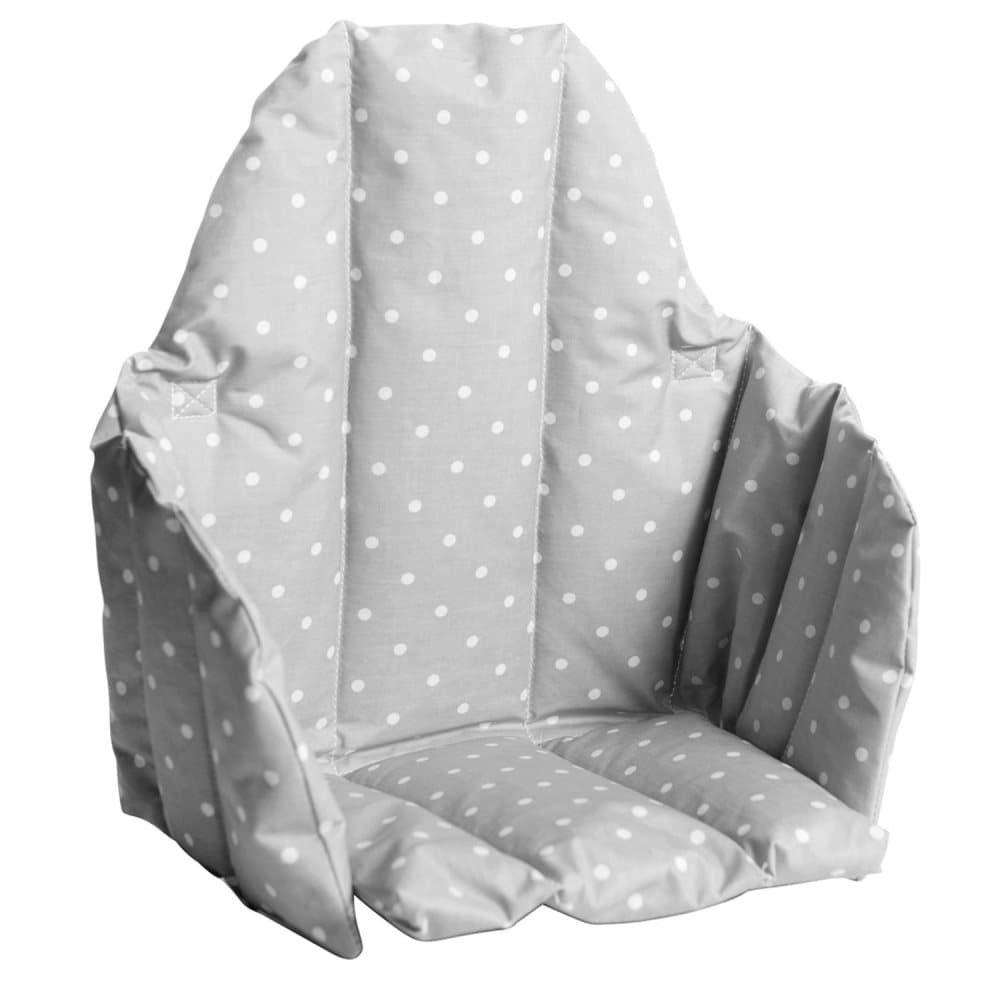 Färg & Form, Cushion Babyseat Grey Dots