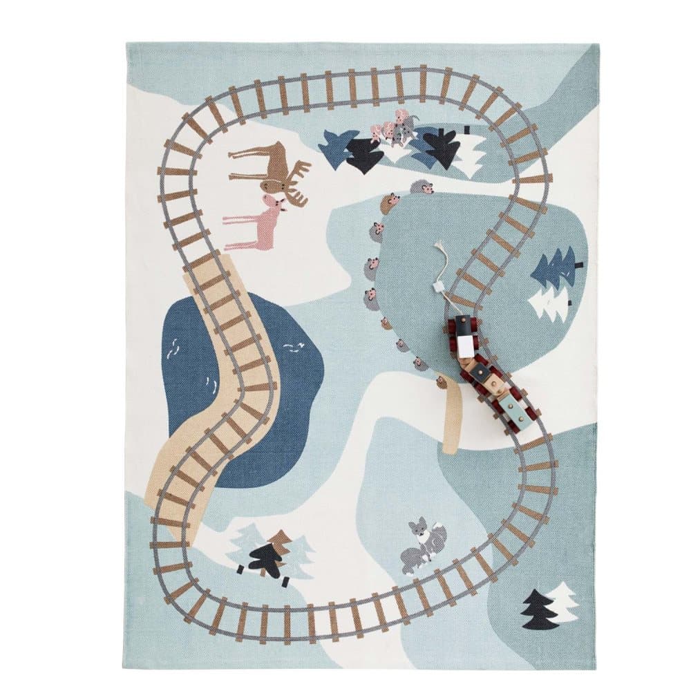 Kids Concept, Tæppe Skov, Edvin 130x170