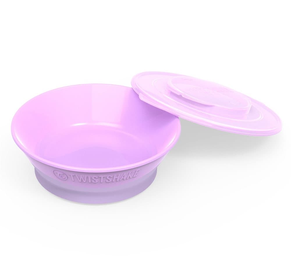 Twistshake, Dyp tallerken 6+m Pastel Purple