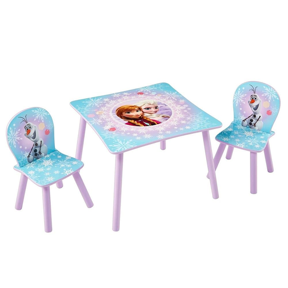 Disney Frozen 1 Bord og 2 Stoler Set