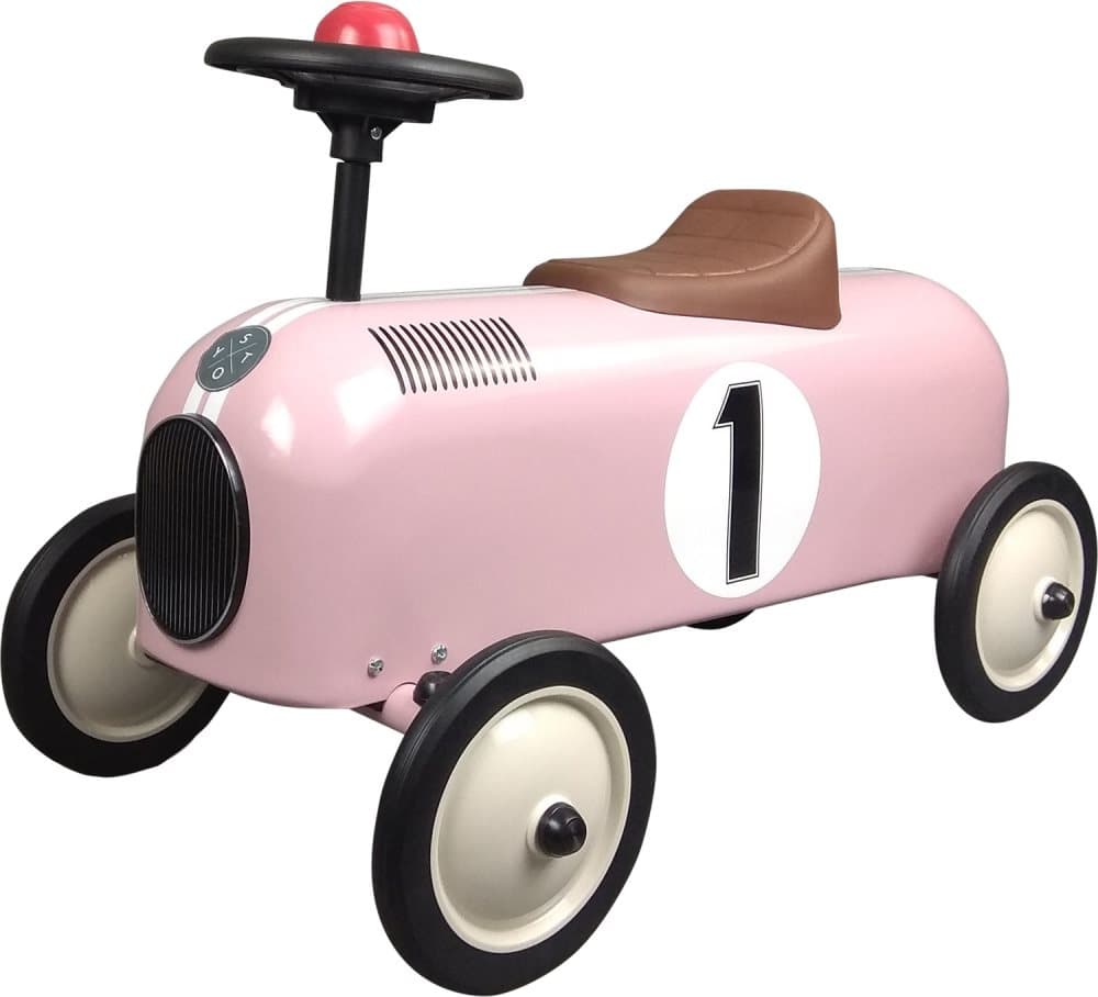 STOY, Metal Racer Little Pink Car